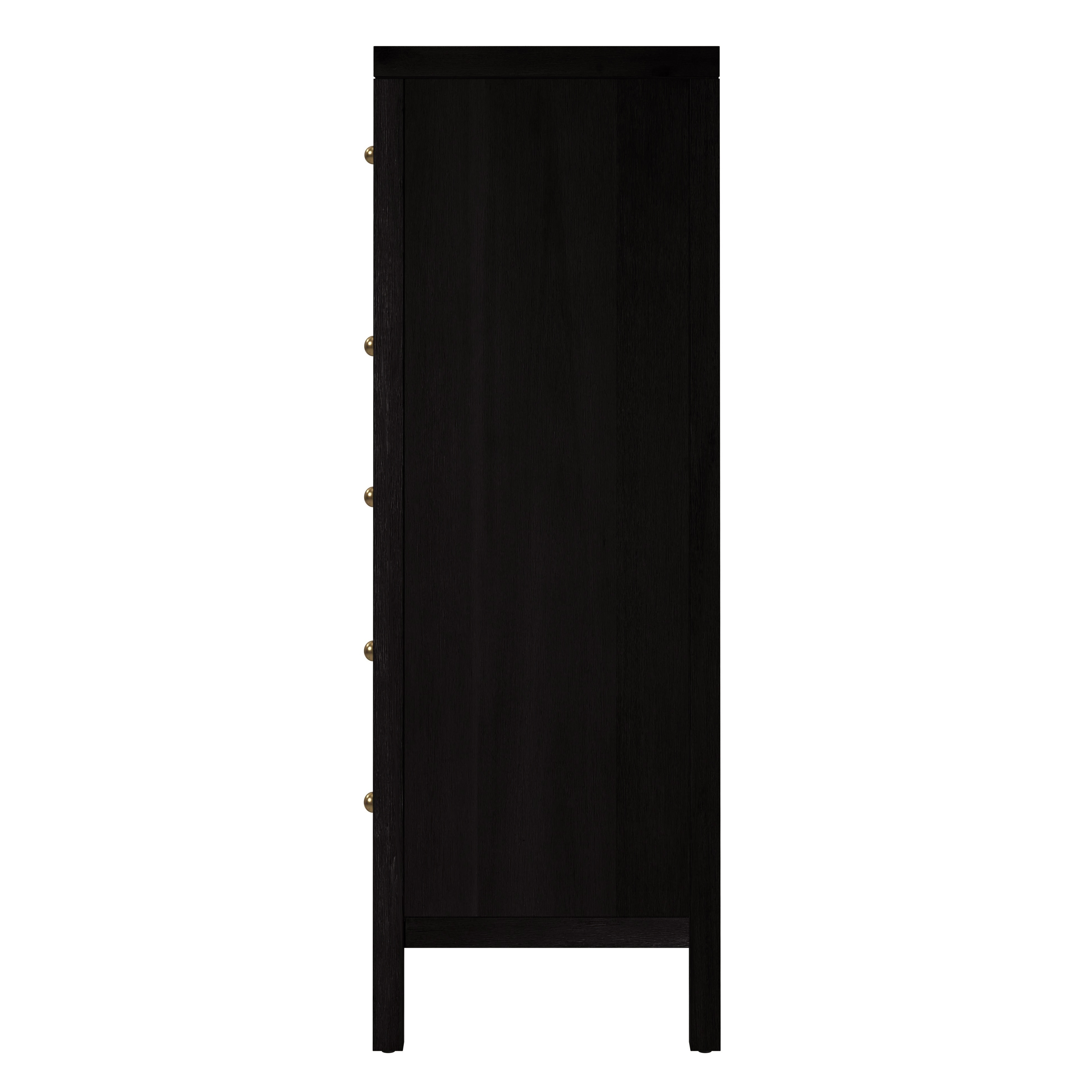 Nora Antique Coffee Tall Dresser - Image 2