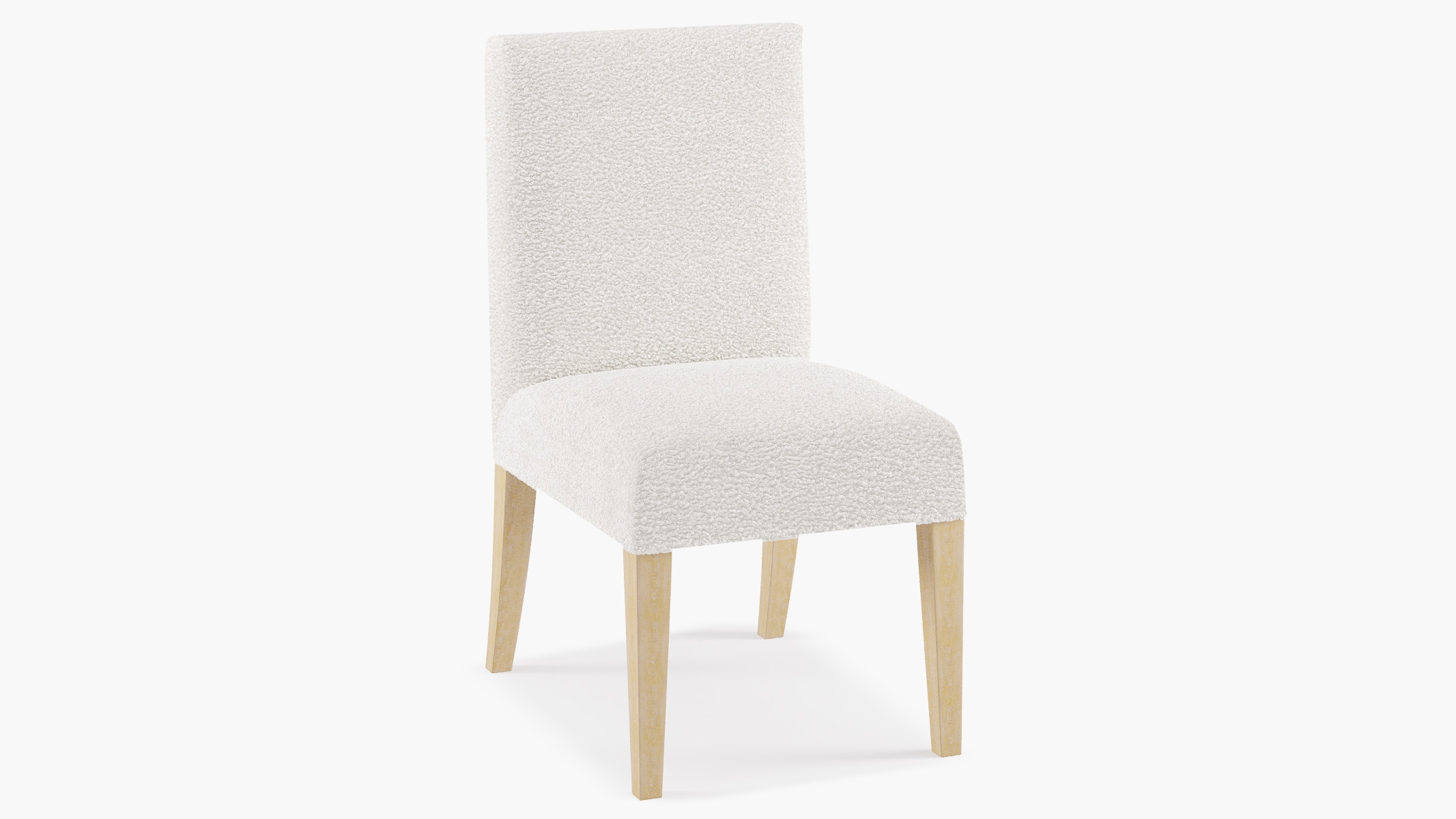 Classic Dining Chair, Sheepskin, Natural - Image 1