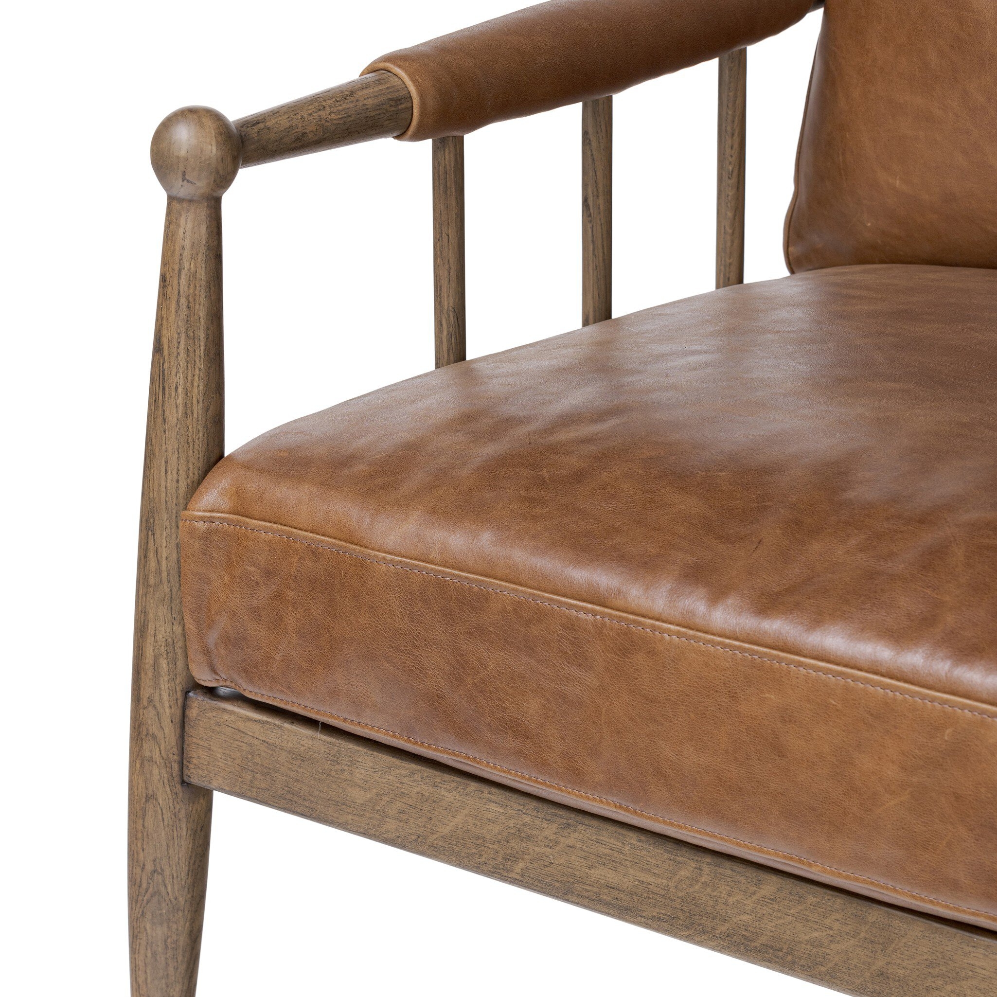 Warren Chair - Dulane Mahogany by Amber Lewis x Four Hands - Image 9