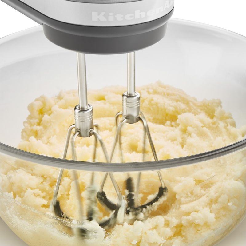 KitchenAid ® Contour Silver 6-Speed Hand Mixer with Flex Edge Beaters - Image 3