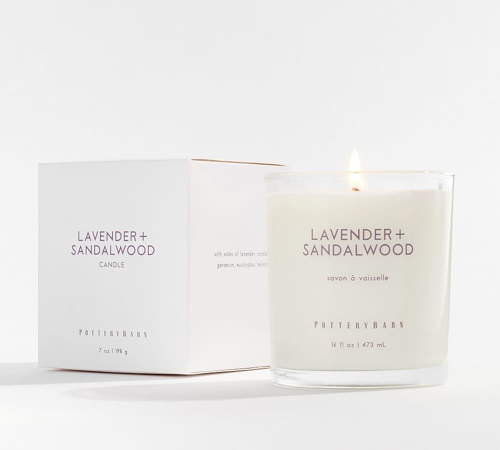 Housekeeping Homescent, Lavender + Sandalwood, Small Candle - Image 0