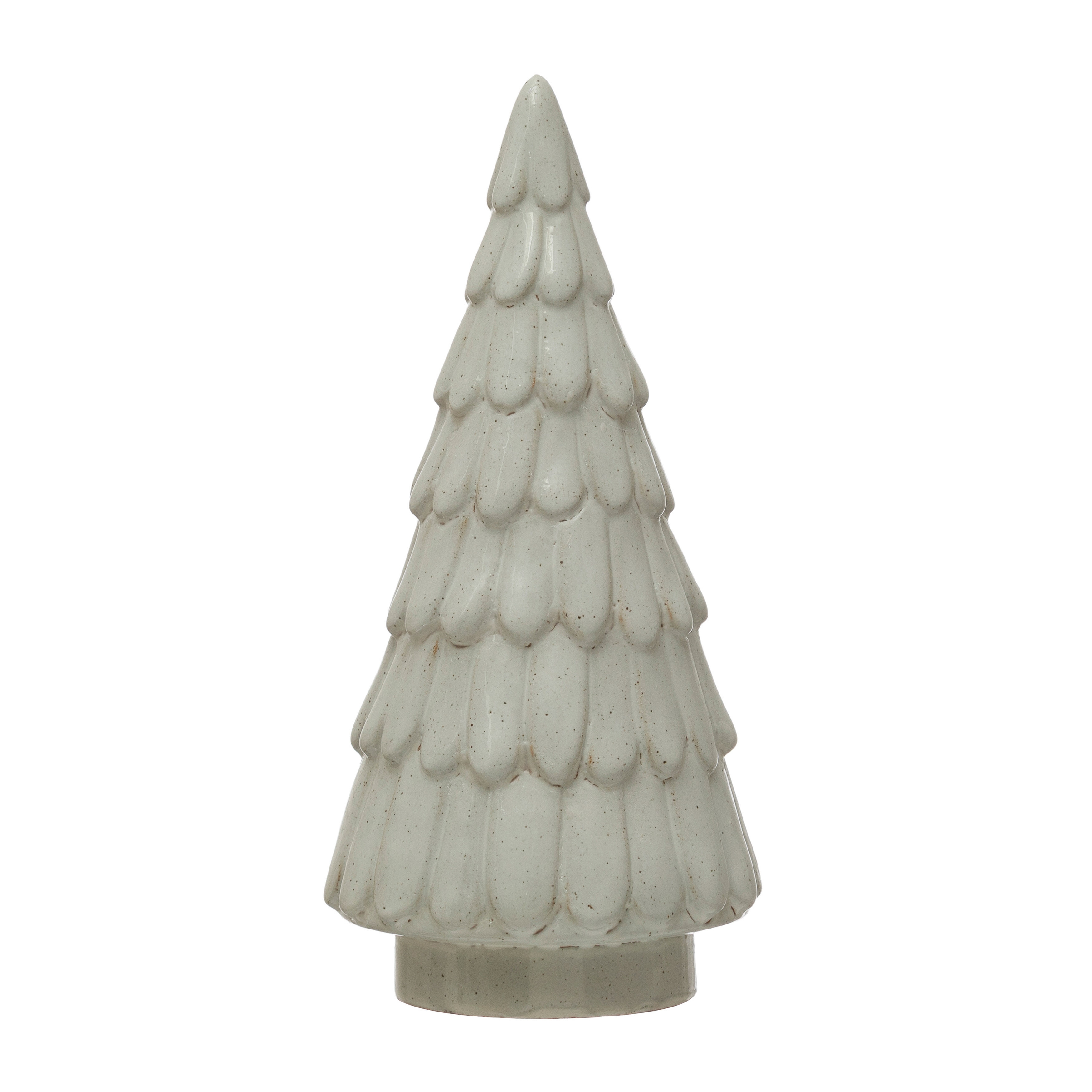 Stoneware Tree, Reactive Glaze, White (Each One Will Vary) - Image 0