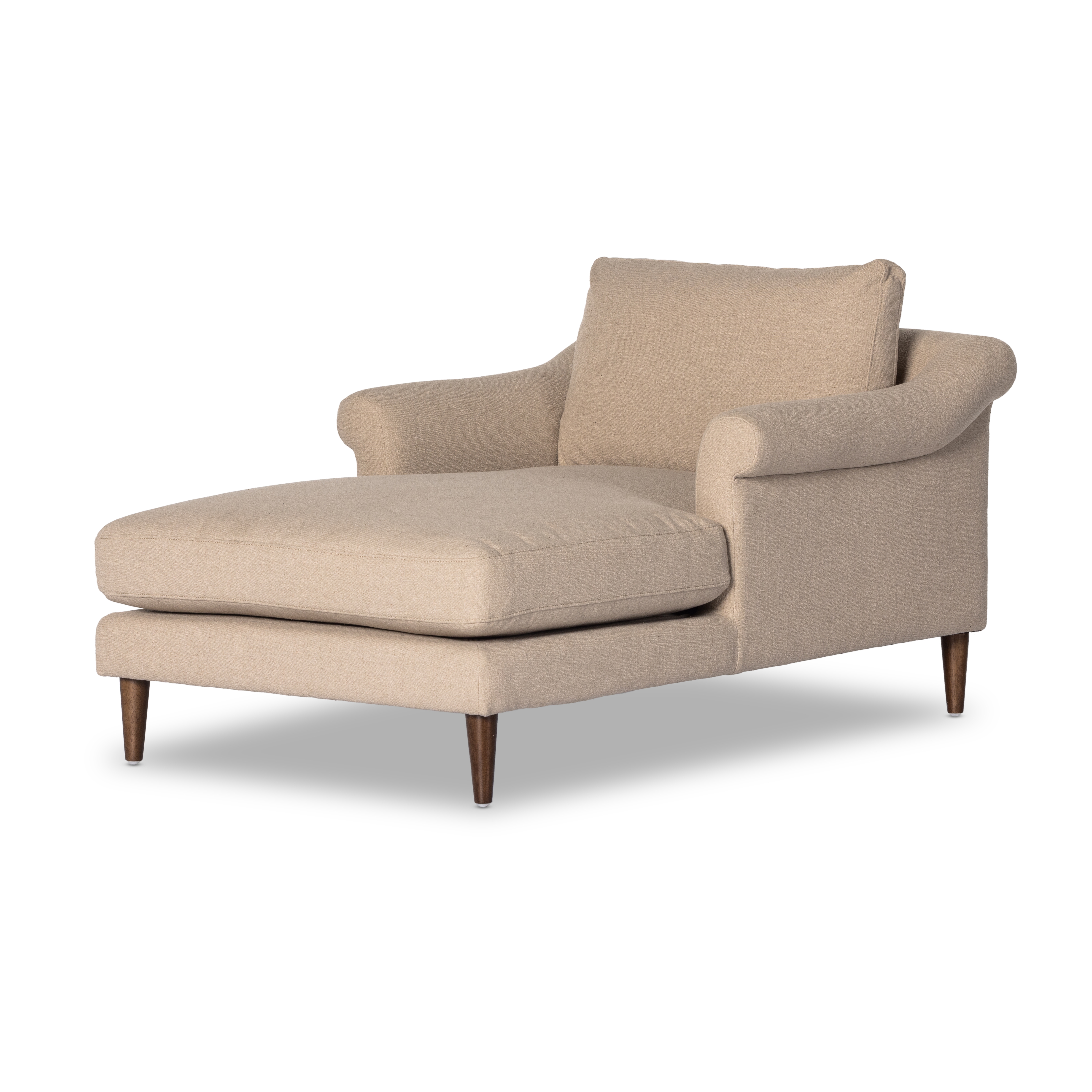 Mollie Chaise Lounge - Antwerp Taupe - Image 0