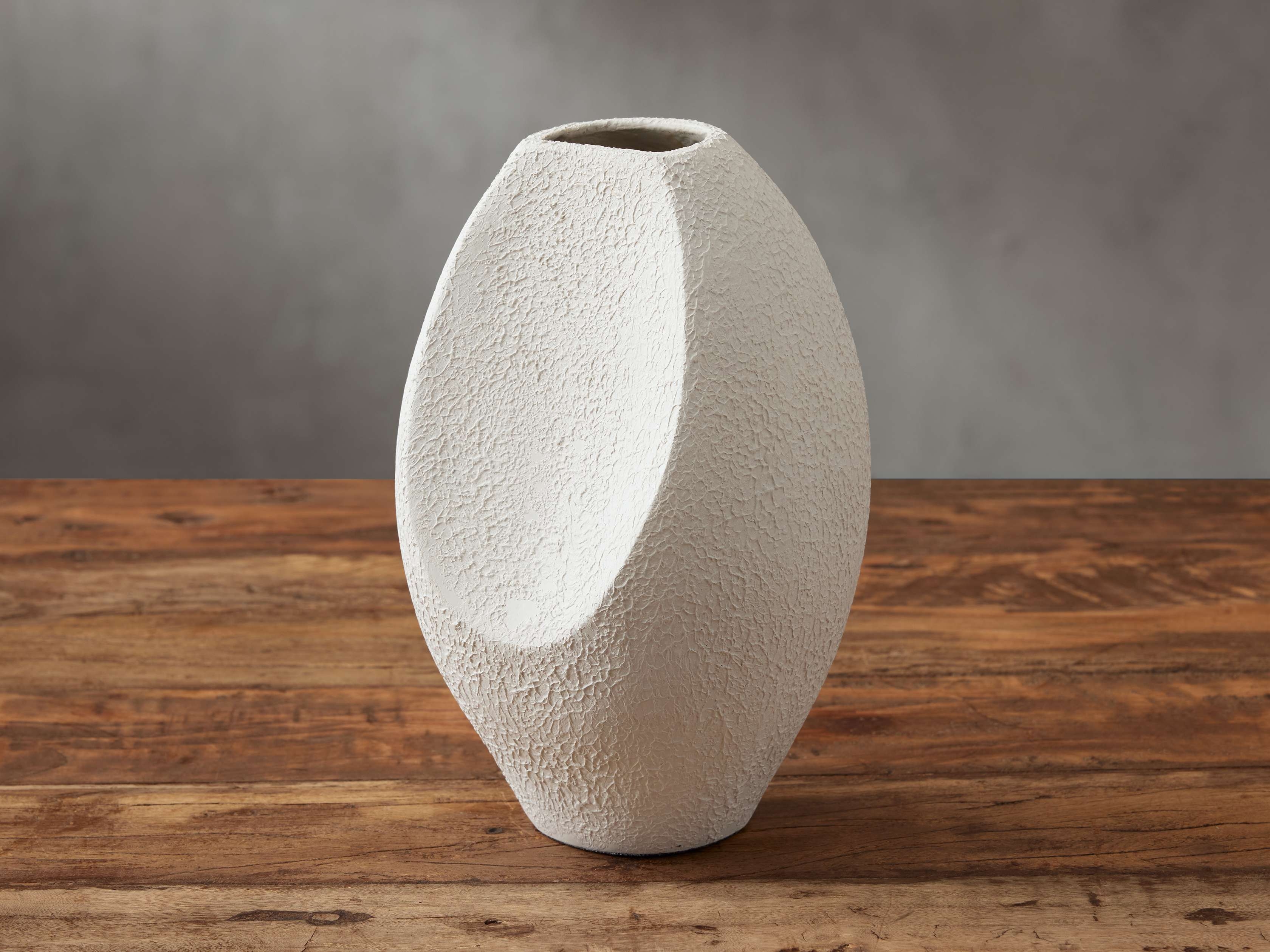 Planes Bud Vase in Aluminum White - Image 0