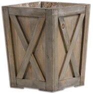 Siena Wood Planter Box - Image 0