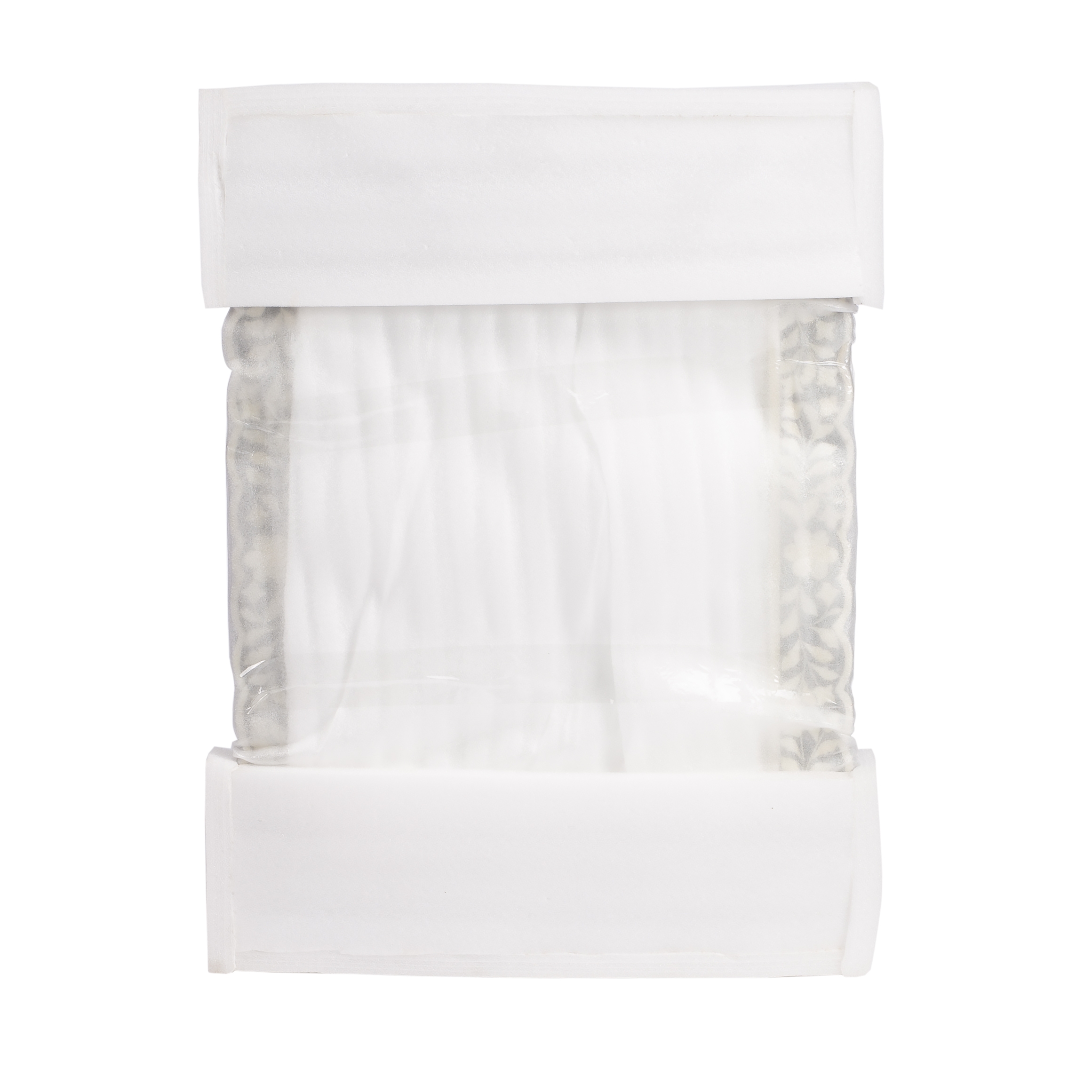 Vivienne Gray Bone Inlay Wall Mirror - Image 1