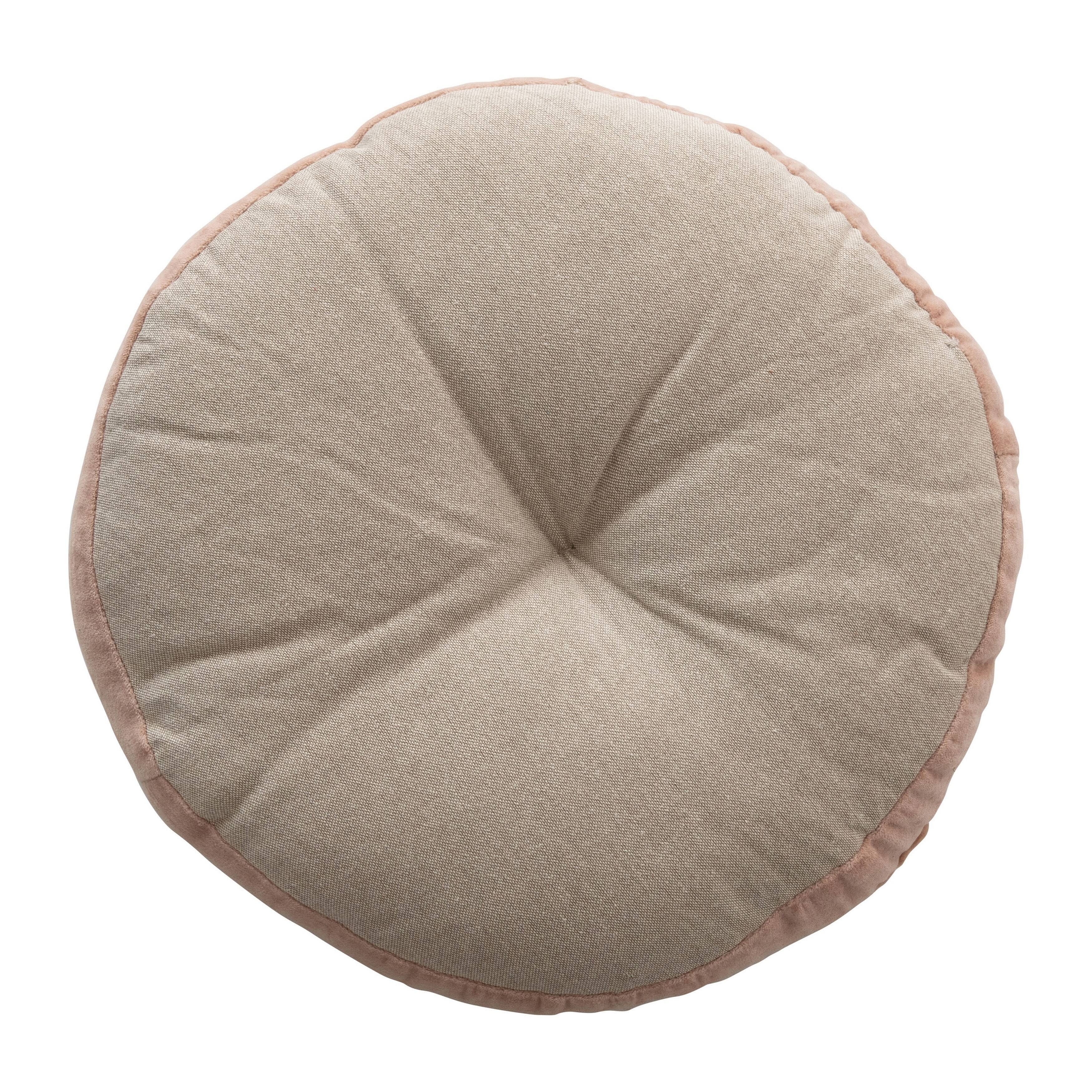 Woven Velvet Pillow, Blush, 16" - Image 4