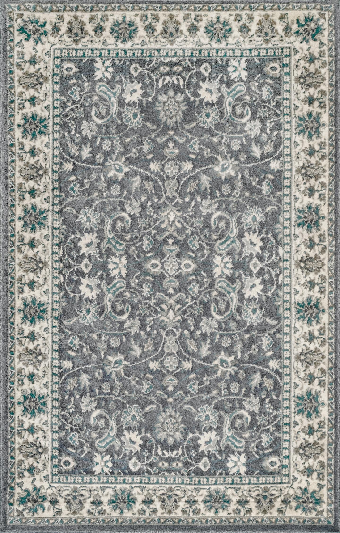 Mikayla Classic Floral Area Rug - Image 1