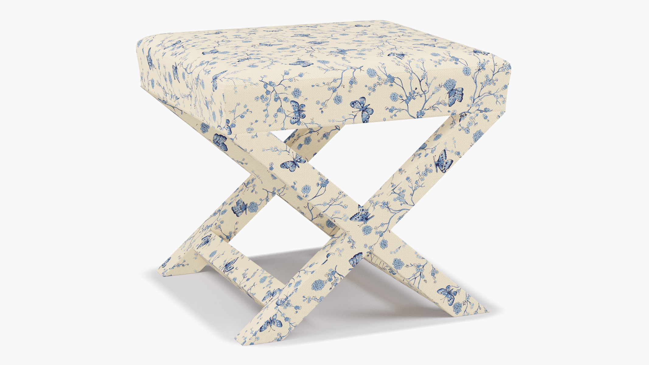 X Bench, Delft Mariposa - Image 1