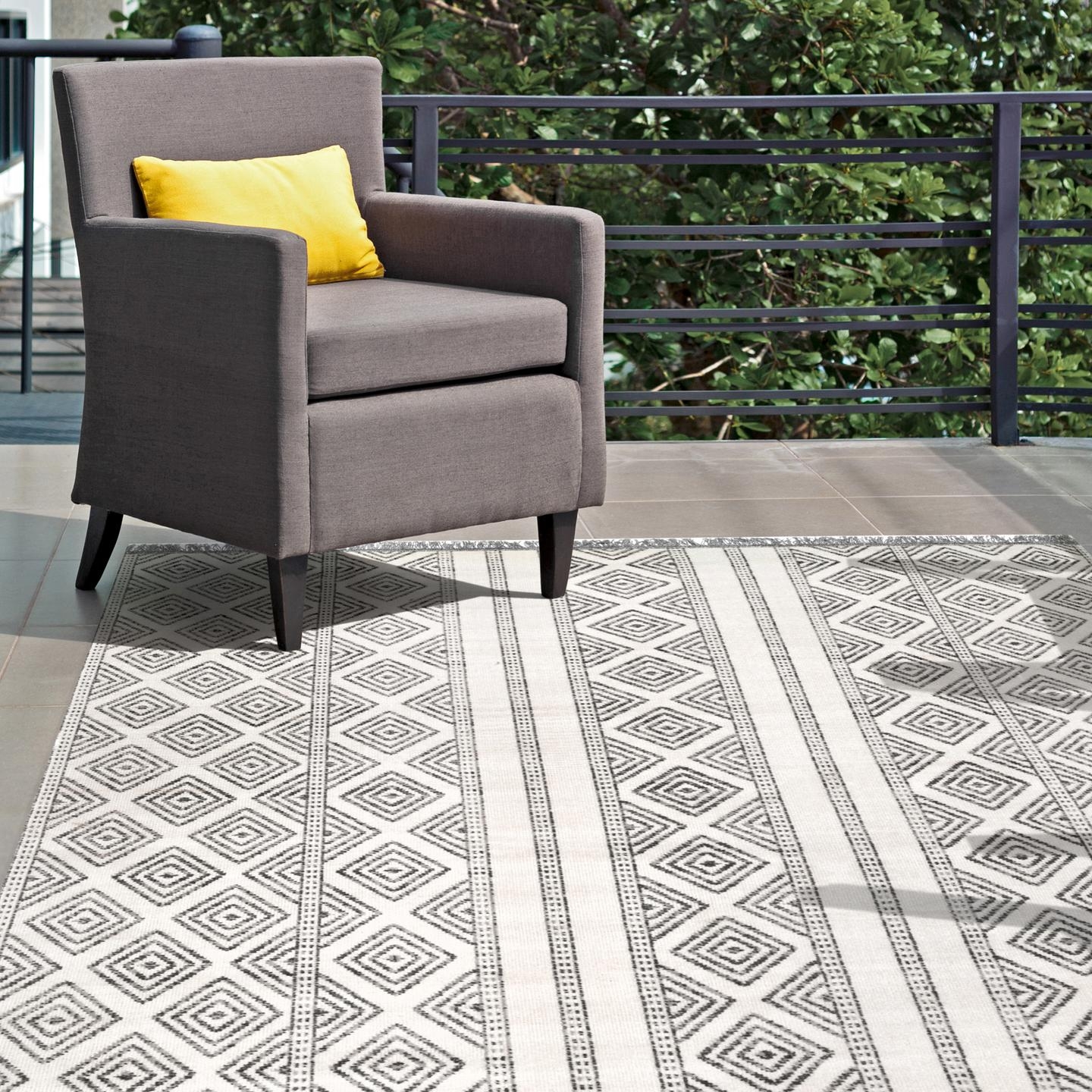 Outdoor Striped Miriam Area Rug - Image 4