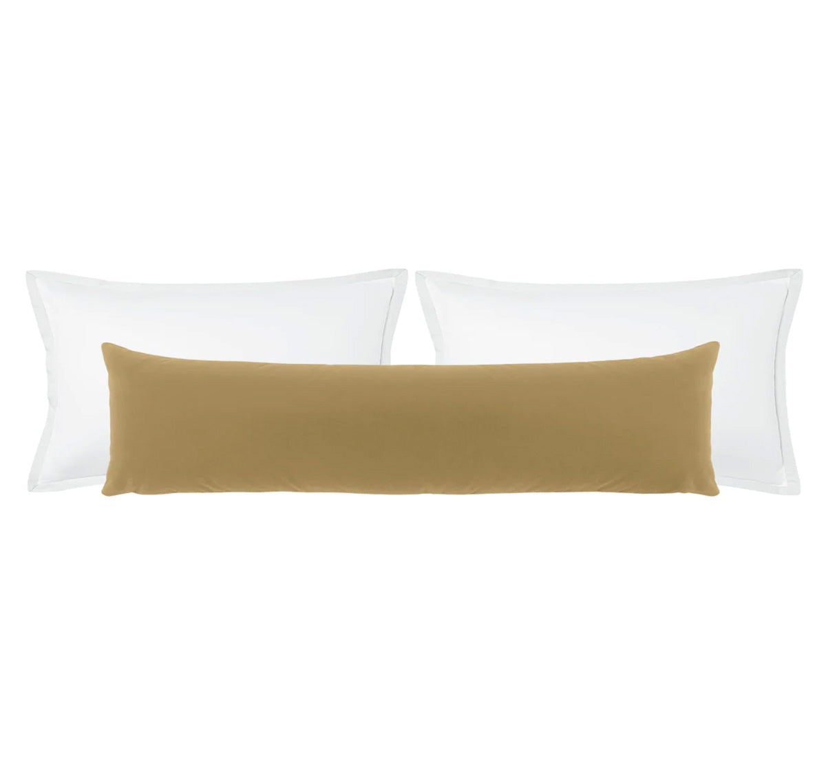 THE XL LUMBAR :: MOHAIR VELVET // CAMEL - 14" X 48" - Image 0