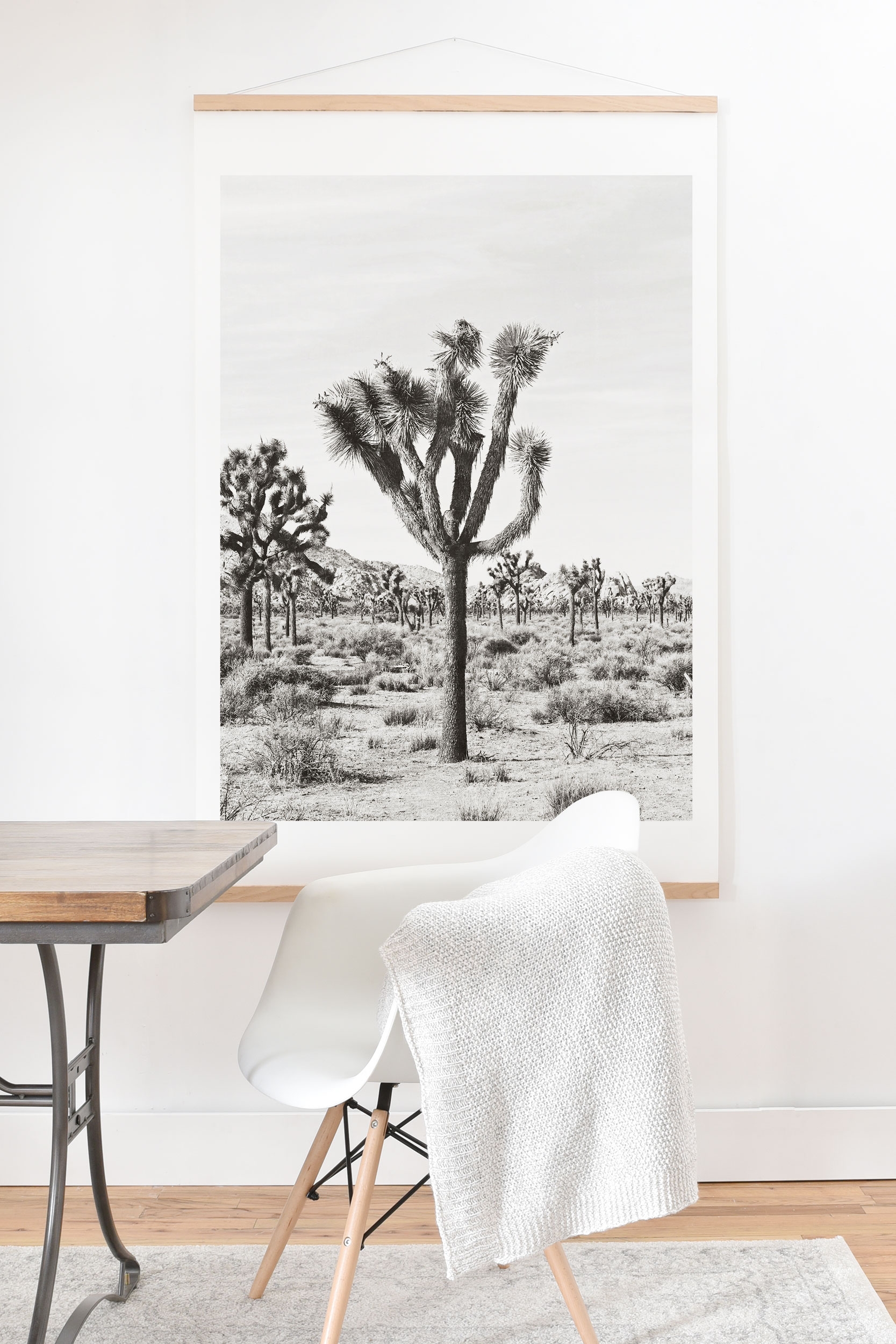 Joshua Trees by Bree Madden - Art Print 8" x 10" (Printed area 5x7) - Image 0