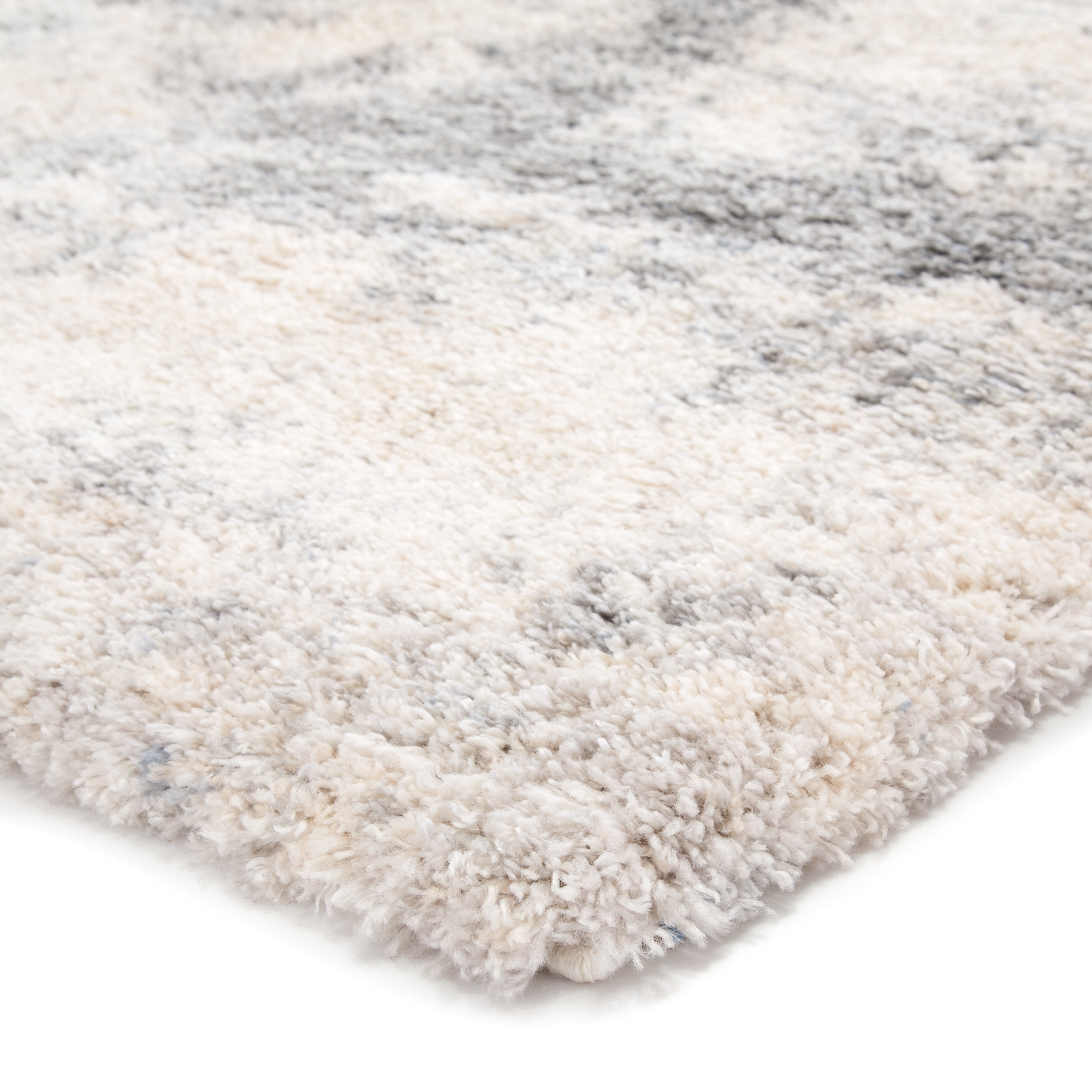 Serenade Abstract Ivory/ Light Gray Area Rug (5'3"X7'7") - Image 1
