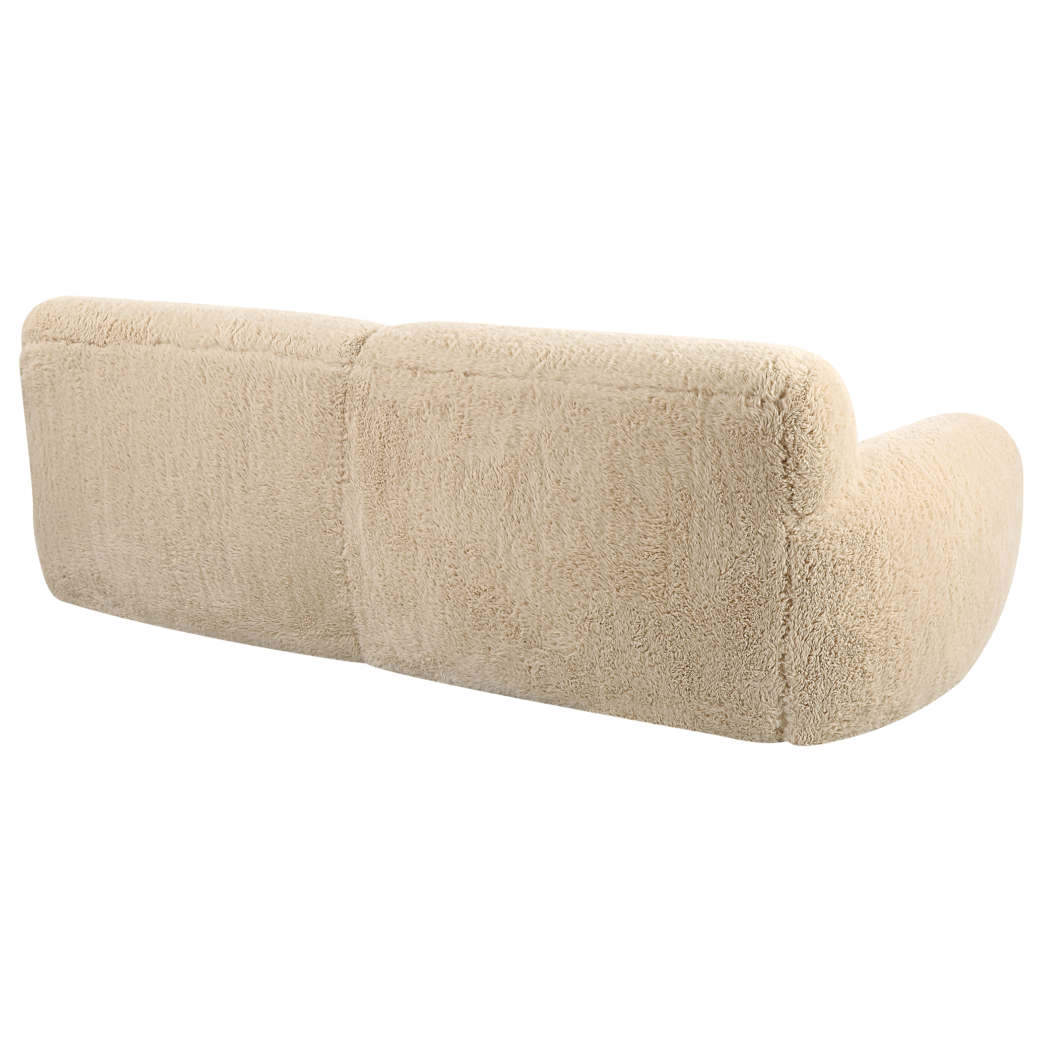 Abide Rounded Sheepskin Sofa - Image 5