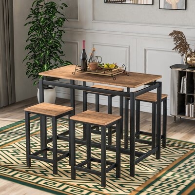 5-Piece Counter Height Table Set - Image 0