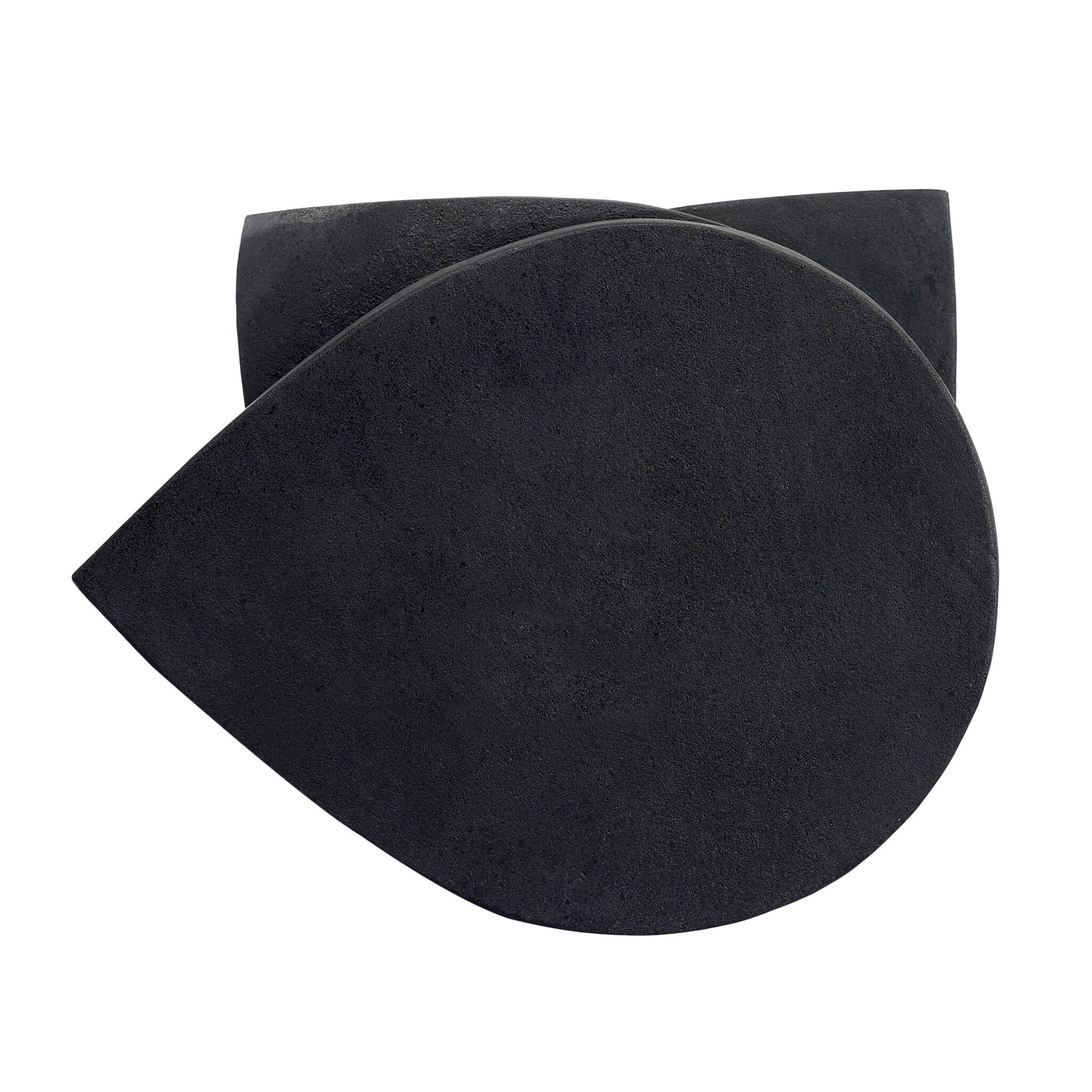 Rockie End Table - Black Lavastone - Image 8