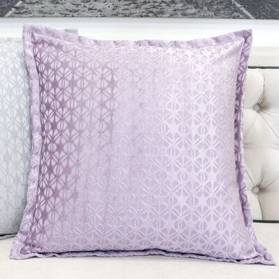 Faya Jacquard Outdoor Square Pillow Cover & Insert - Image 0