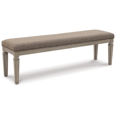 Lexorne Large Upholstered Dining Bench - Image 0