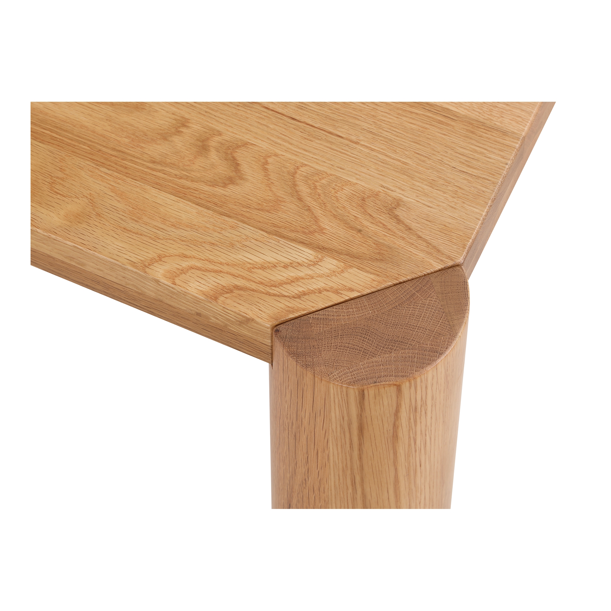 Post Large Table Large Natural Oak - Image 3