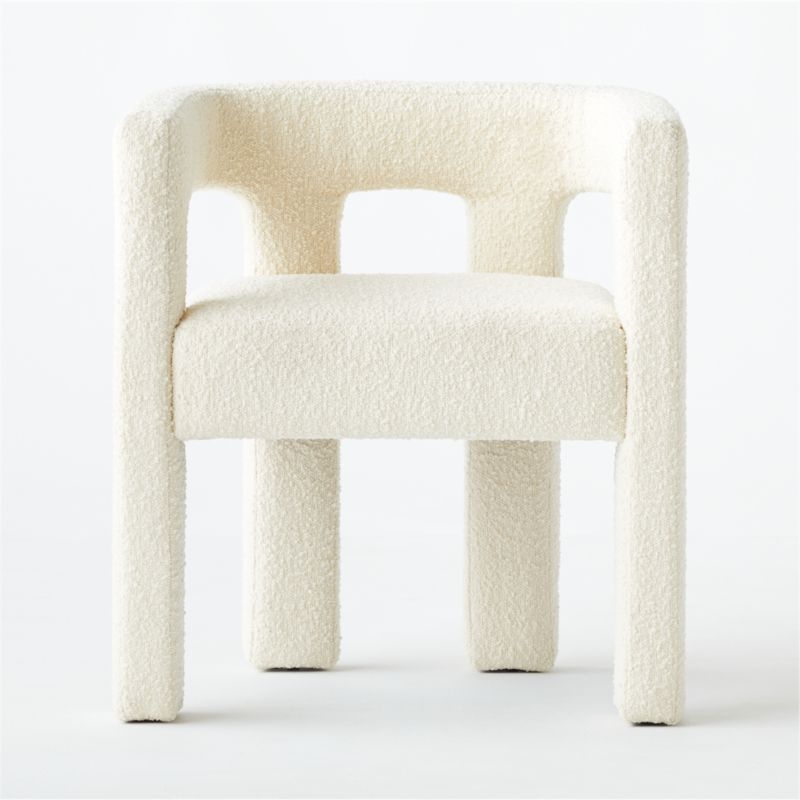 Stature Ivory Dining Armchair - Image 4