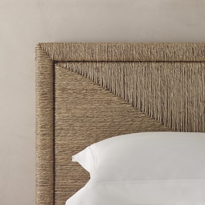 Mallory Woven Seagrass Bed, Queen - Image 1