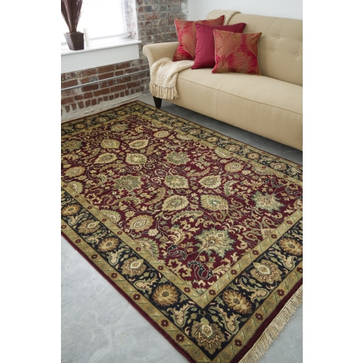 Taj Mahal Brown Indoor 2' x 3' Handmade Rug - Image 0