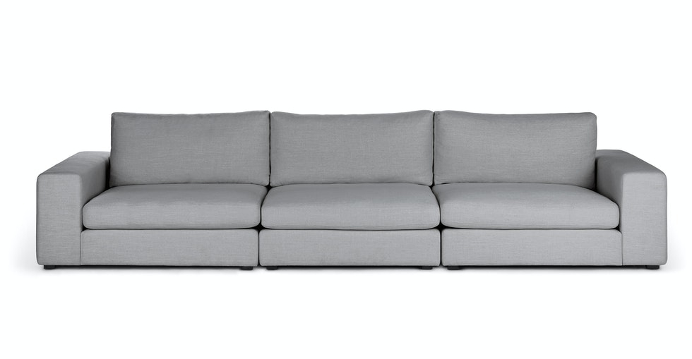 Beta Summit Gray Modular Sofa - Image 0