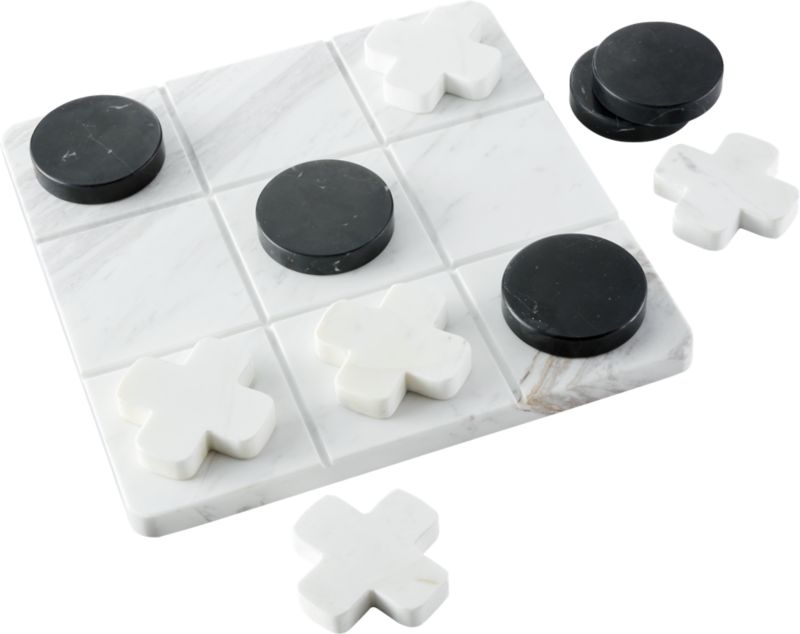 Marble Tic Tac Toe Set - Image 2