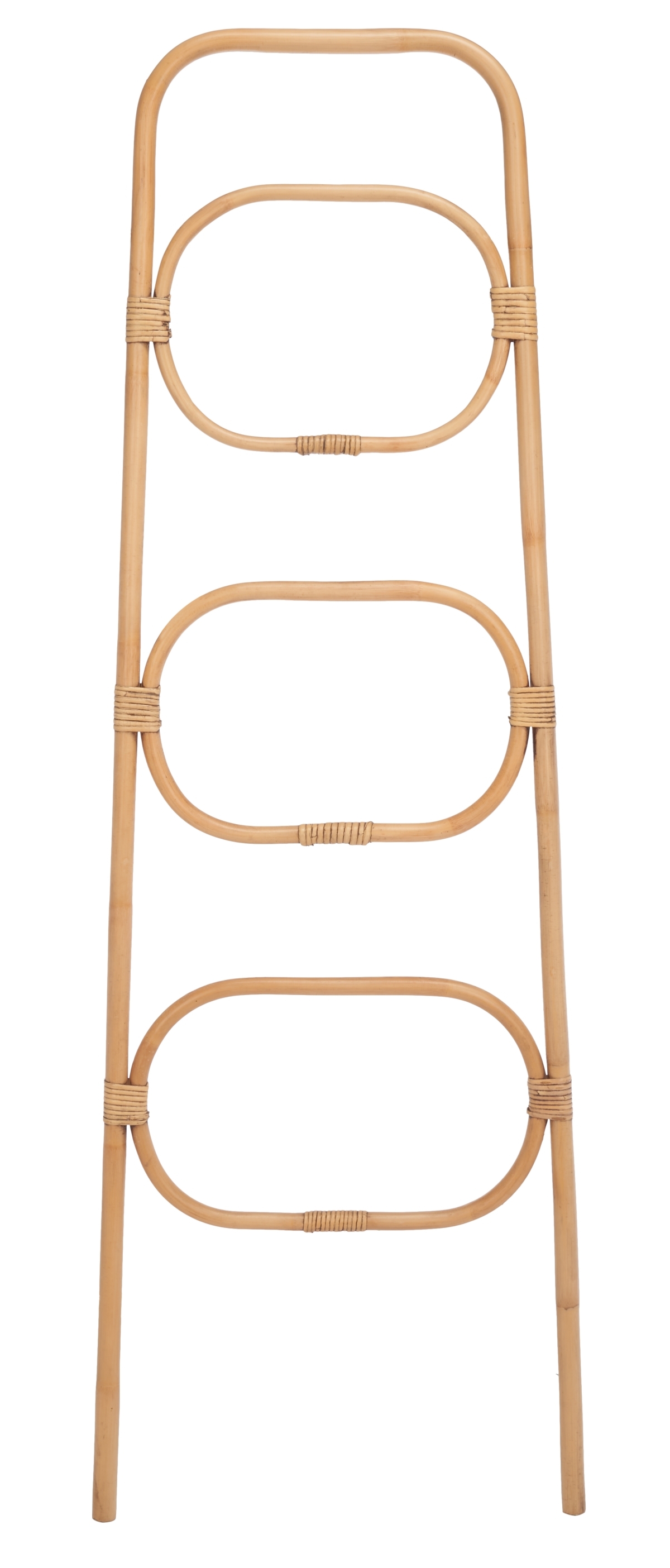 Keita 3 Tier Towel Hanger - Honey Brown Wash - Safavieh - Image 0
