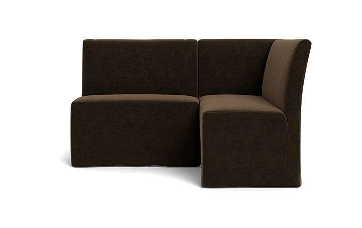 Dorian Slipcovered Petite Right Banquette - Image 0