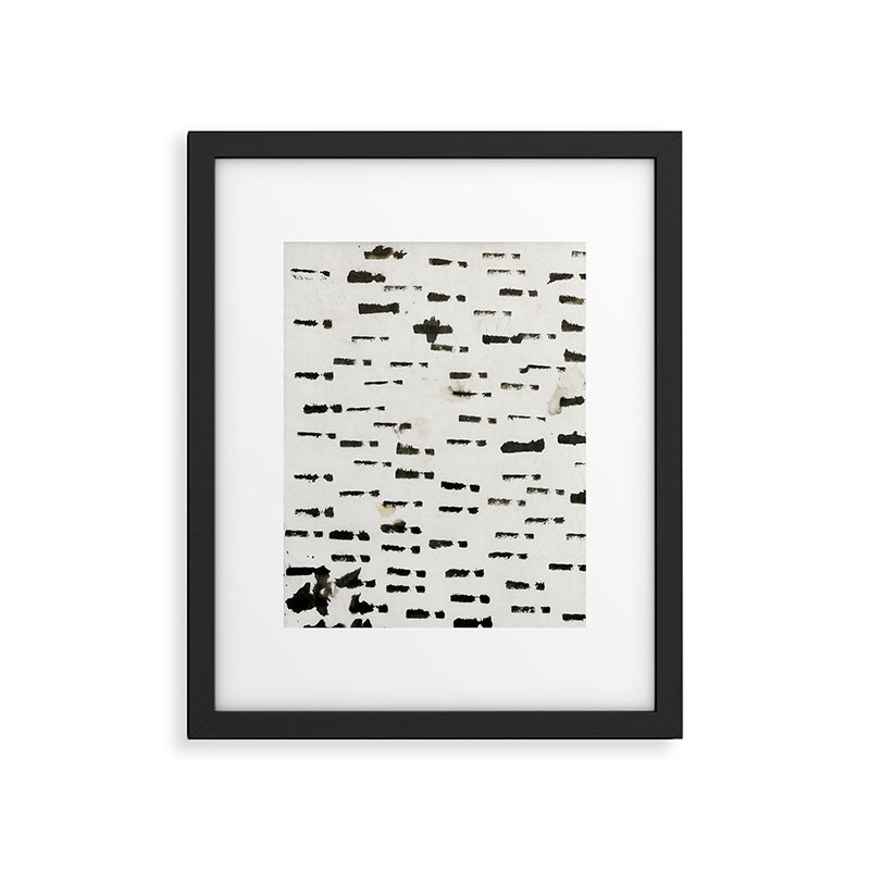 Wabi Sabi 1601 by Iris Lehnhardt - Framed Art Print Modern Black 16" x 20" - Image 0