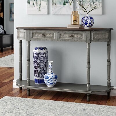 Itchington 52.25" Solid Wood Console Table - Image 0