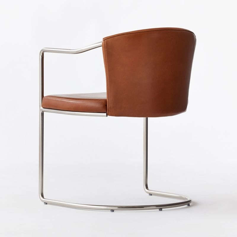 Cleo Saddle Cantilever Chair - Image 5