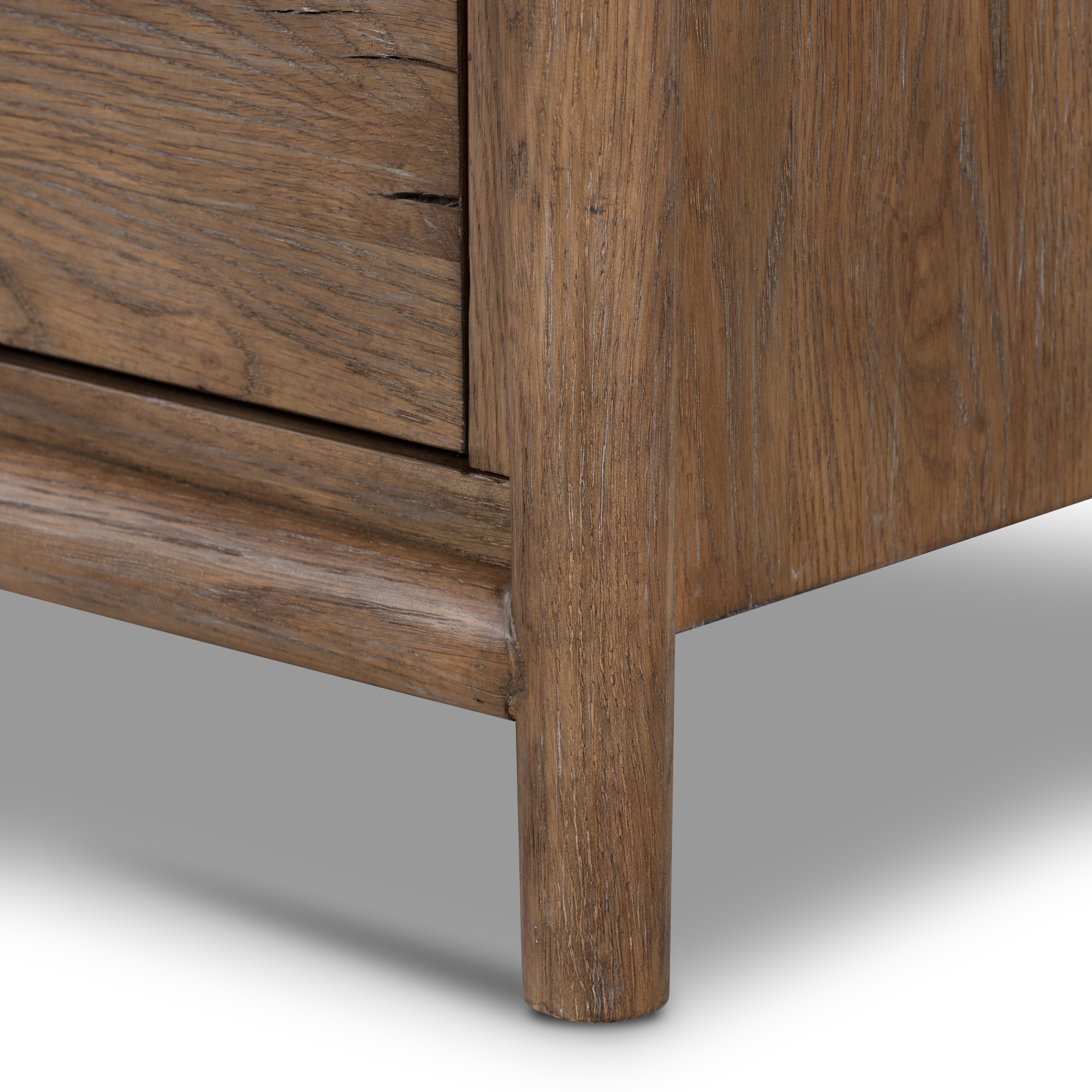 Glenview 6 Drawer Dresser-Weathered Oak - Image 10