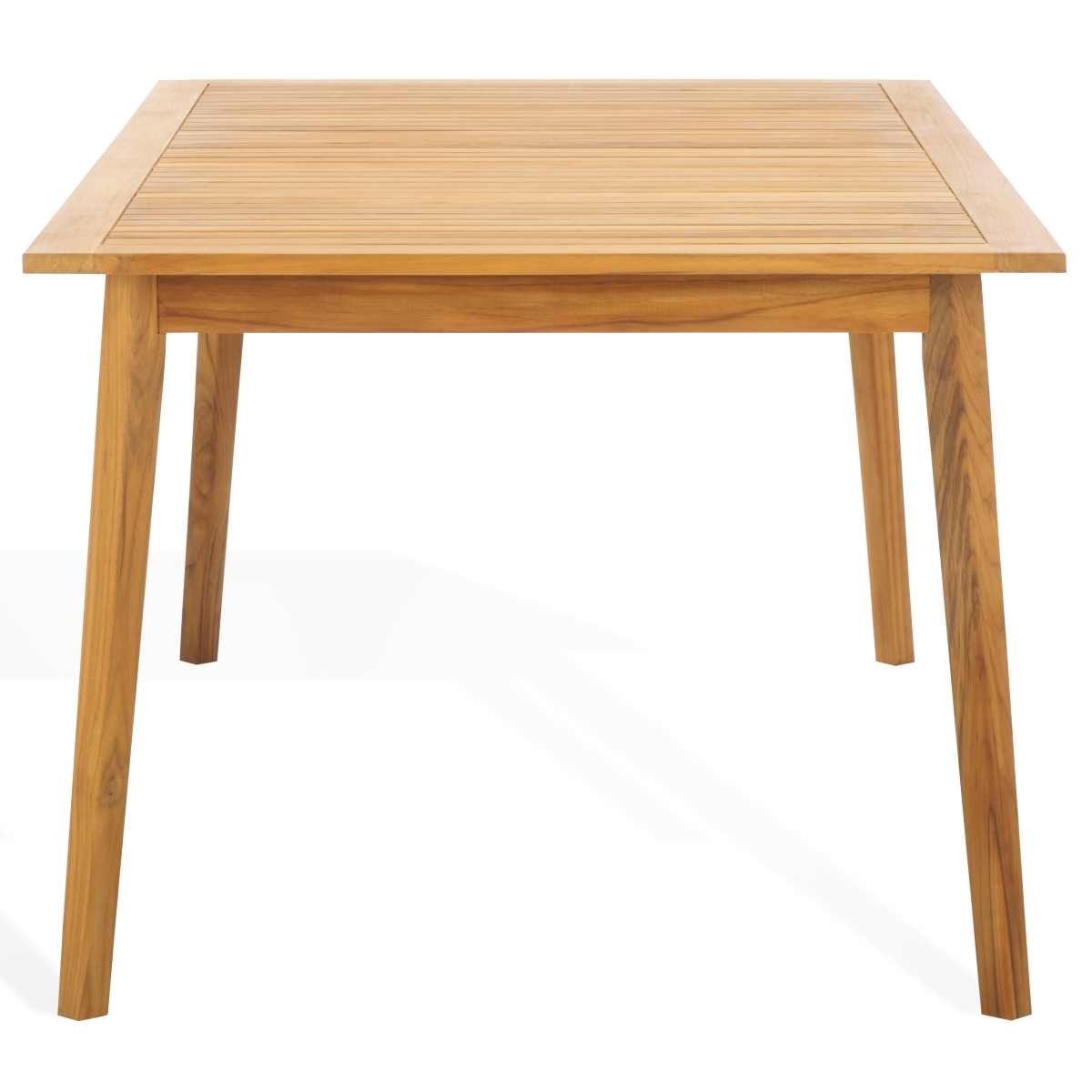 Mayaguana Teak Dining Table - Natural - Image 6