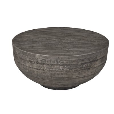 Hersch Solid Wood Drum Coffee Table - Image 0