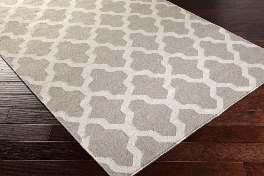 York Gray Indoor 10' x 14' Handmade Rug - Image 0