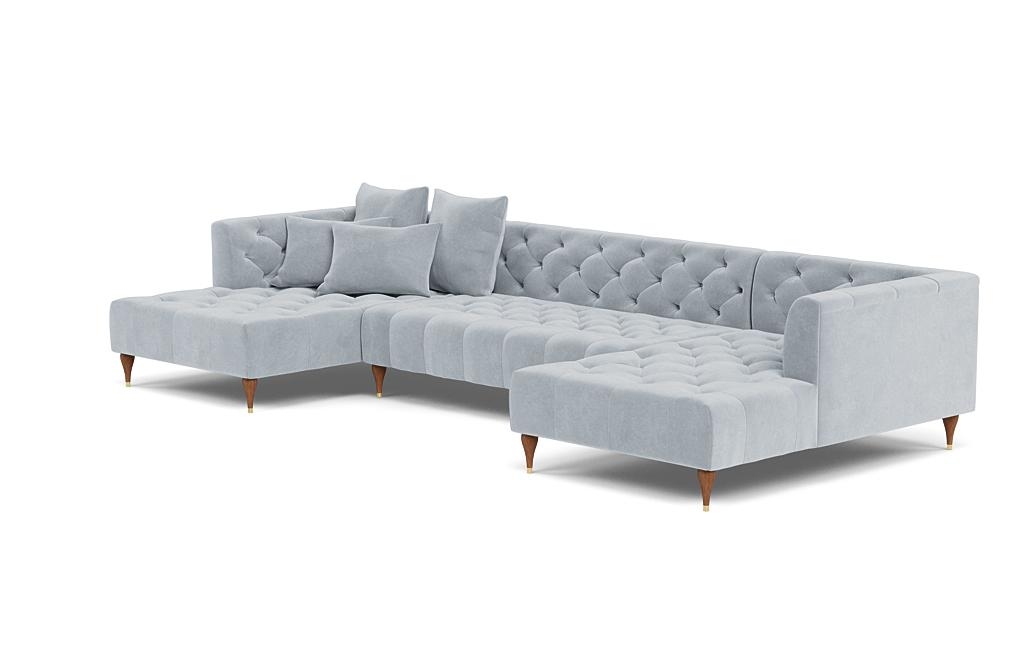 Ms. Chesterfield U-Sectional Sofa by Apartment Therapy - Image 2