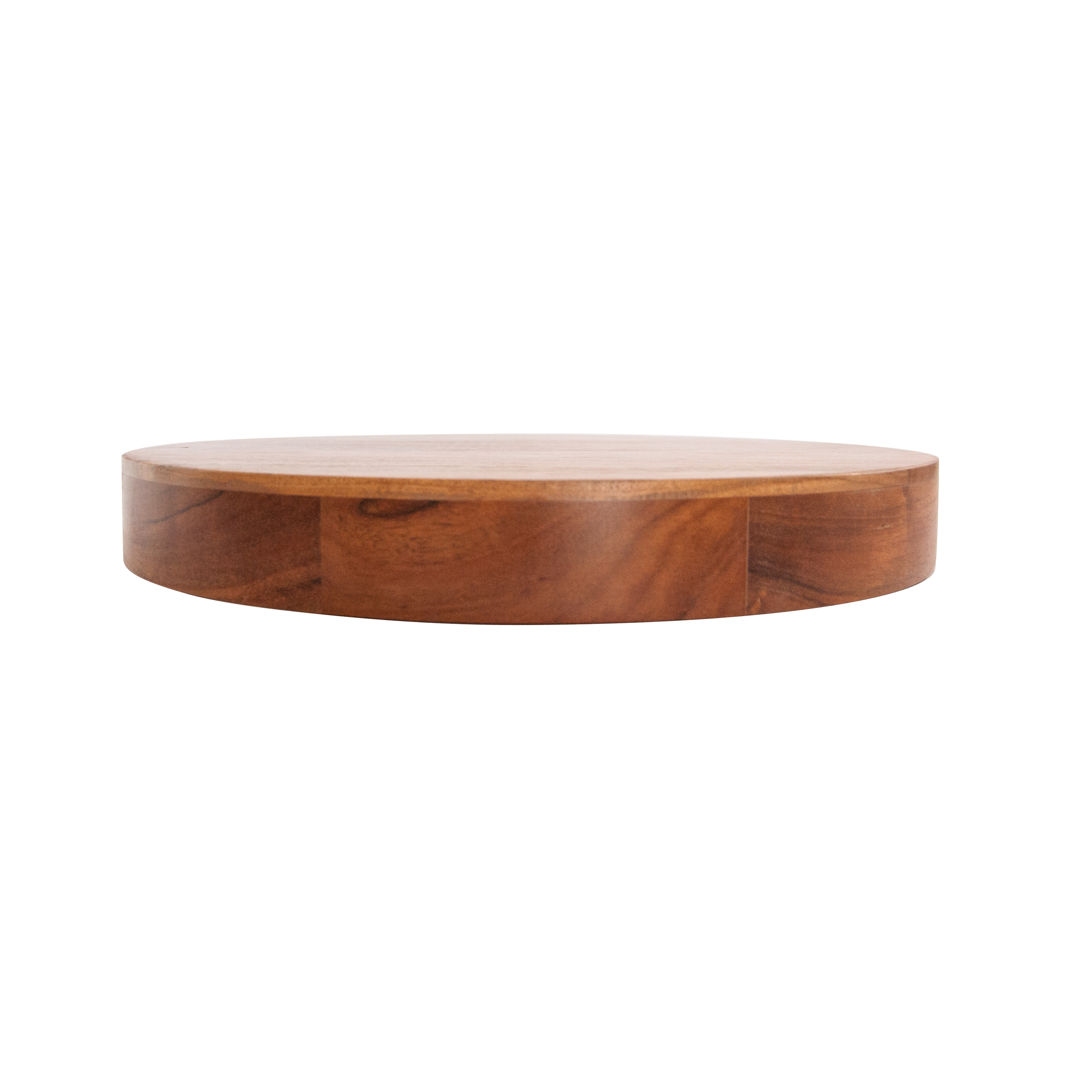 Acacia Wood Kitchen Pedestal, Natural - Image 0