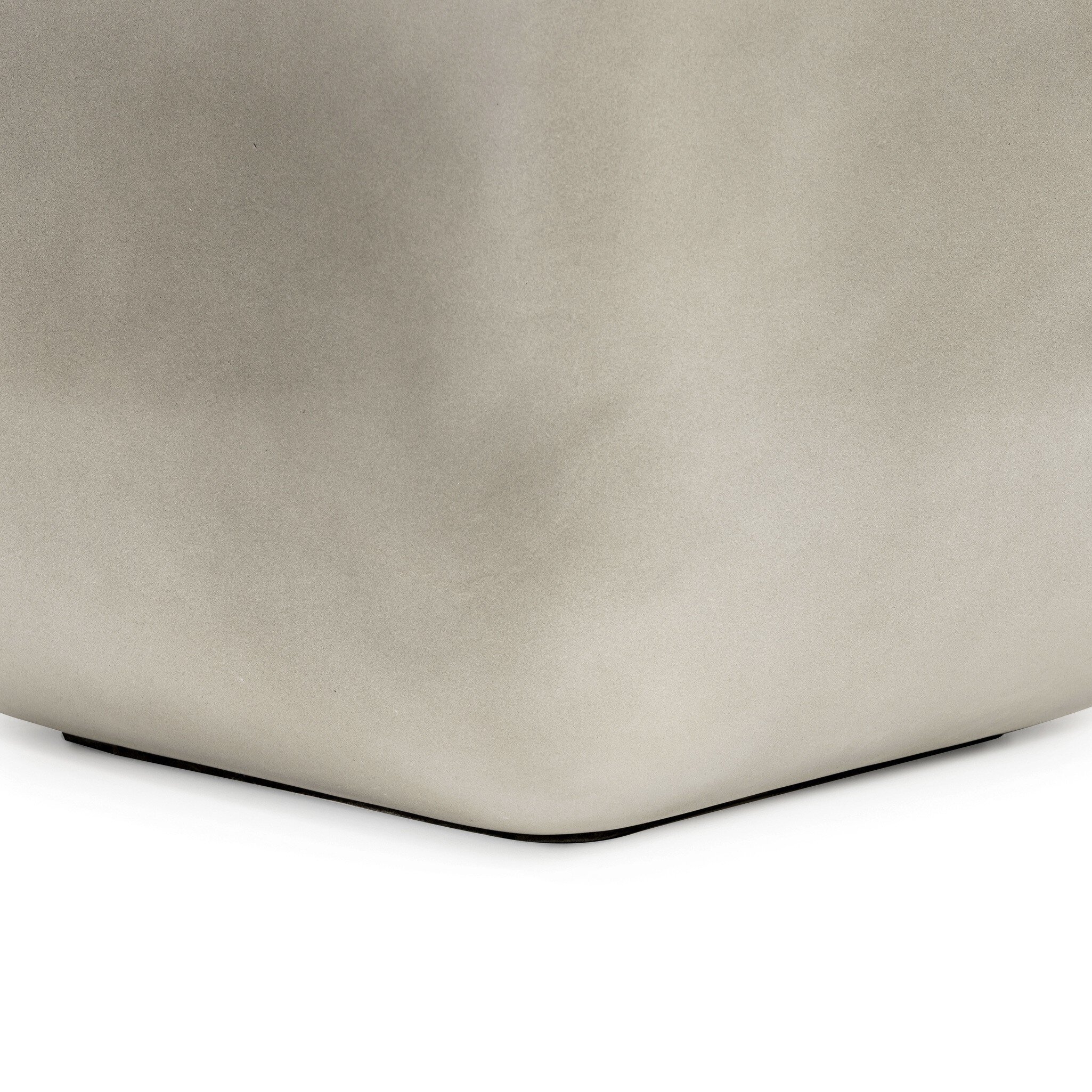 Ivan Square Planter - Grey Concrete - Image 6