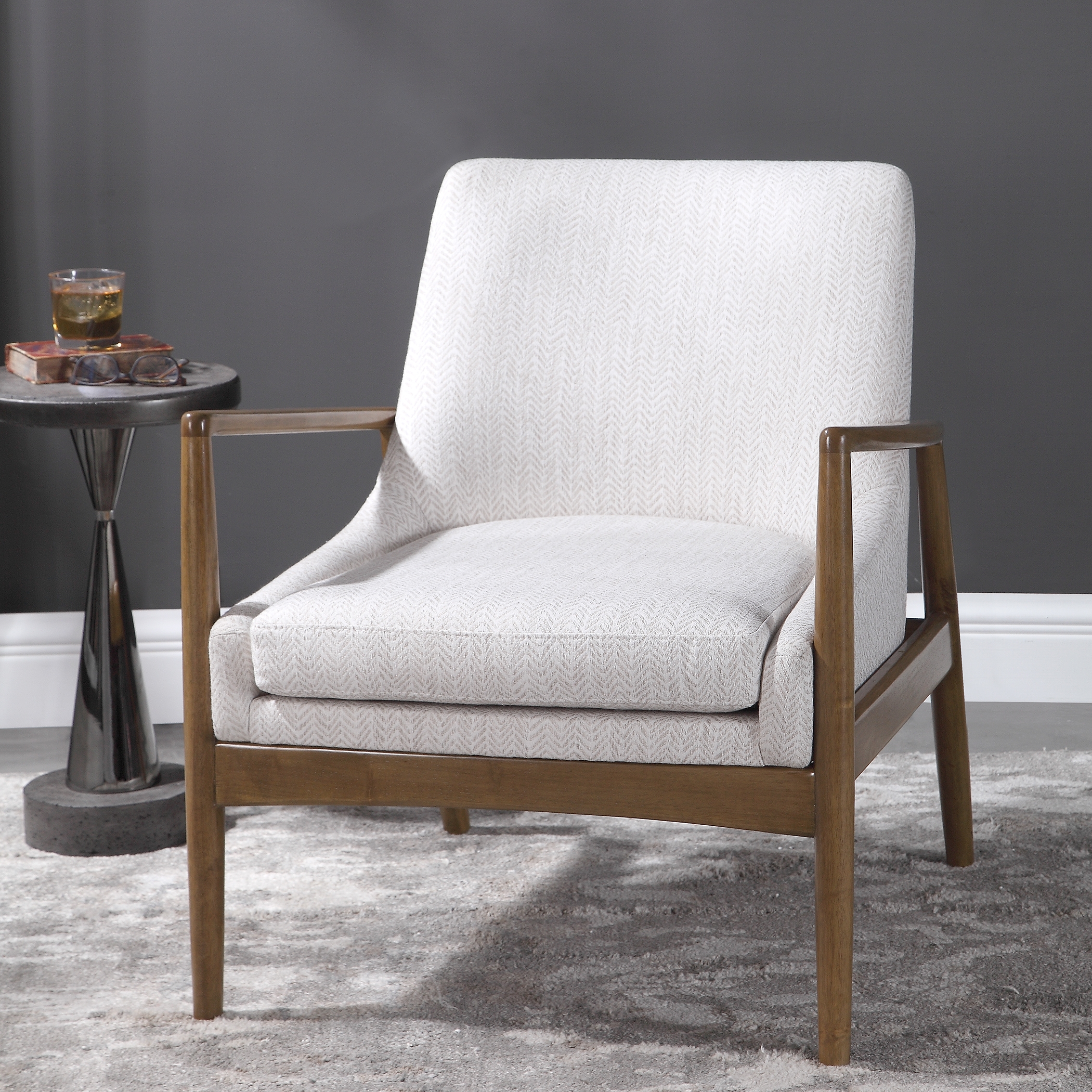 Bev Accent Chair, White - Image 6