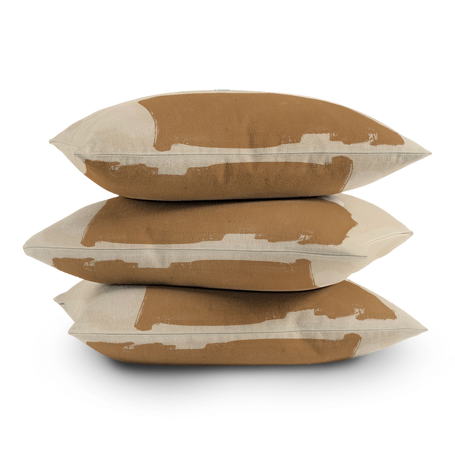 Minimalist Woman With Green Ea by Megan Galante - Outdoor Throw Pillow 20" x 20" - Image 2