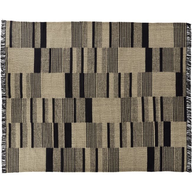 Syntax Striped Jute Rug 8'x10' - Image 0