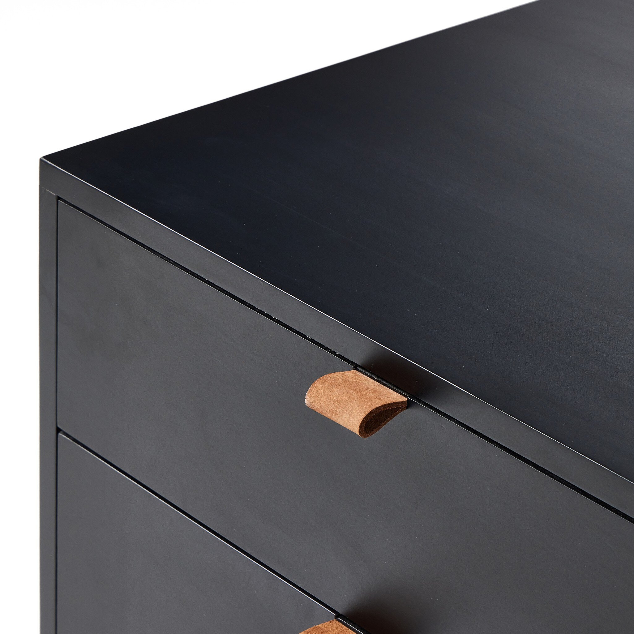 Trey Modular Wide Filing Cabinet - Black Wash Poplar - Image 12