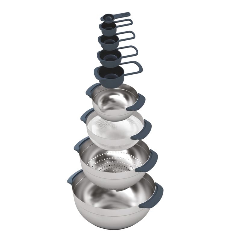 Joseph Joseph Nest ™ Steel 9-Piece Stainless Steel Bowl Set - Image 3