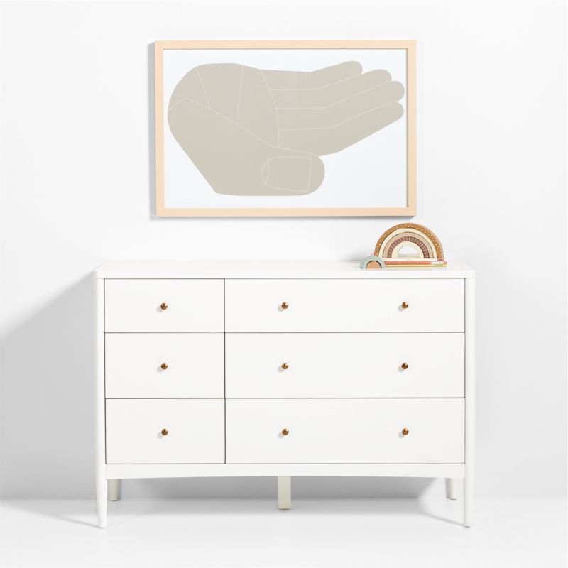 Big Calm Friend Framed Wall Art Print by Sebastian Curi - Image 3