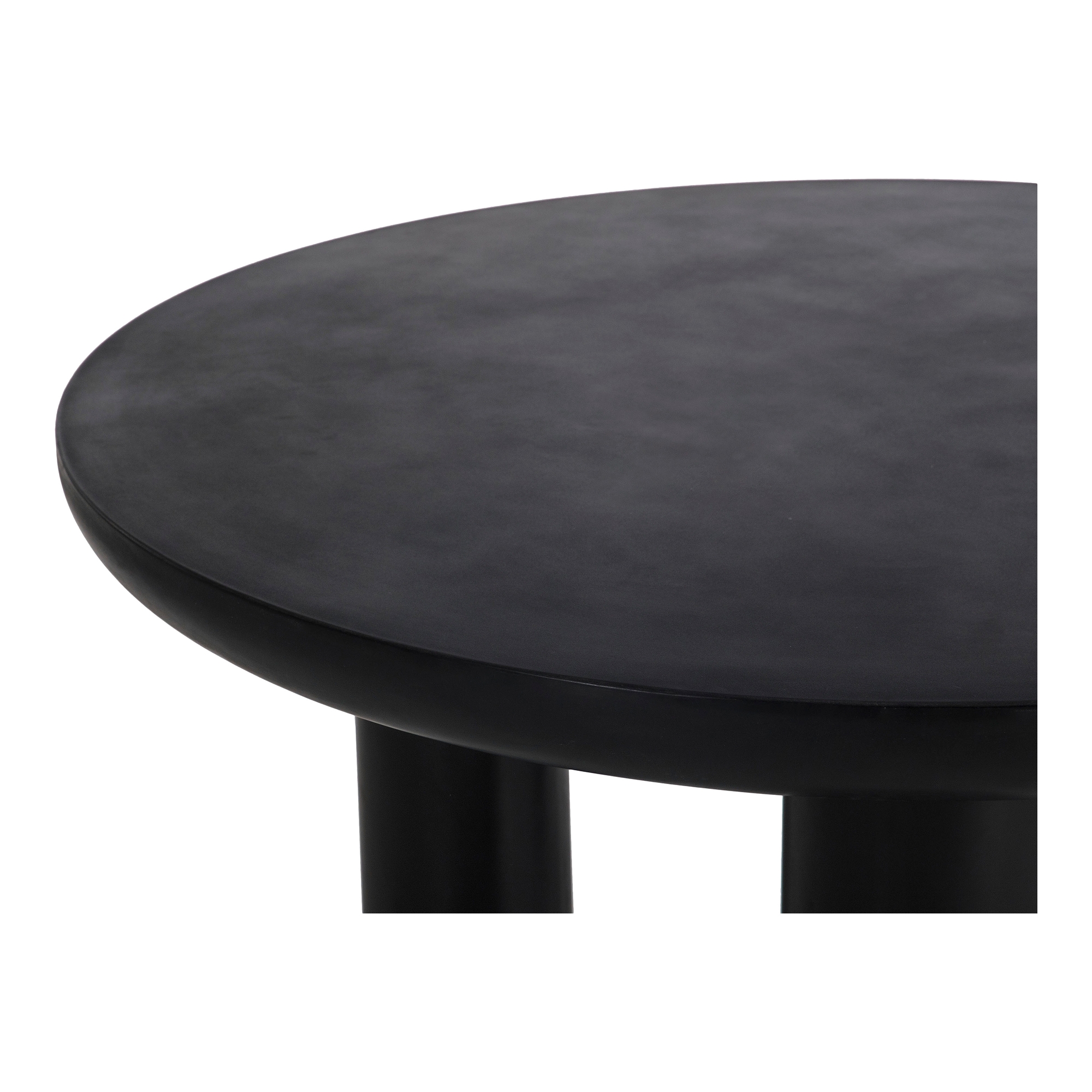 Rocca Round Dining Table Black - Image 3