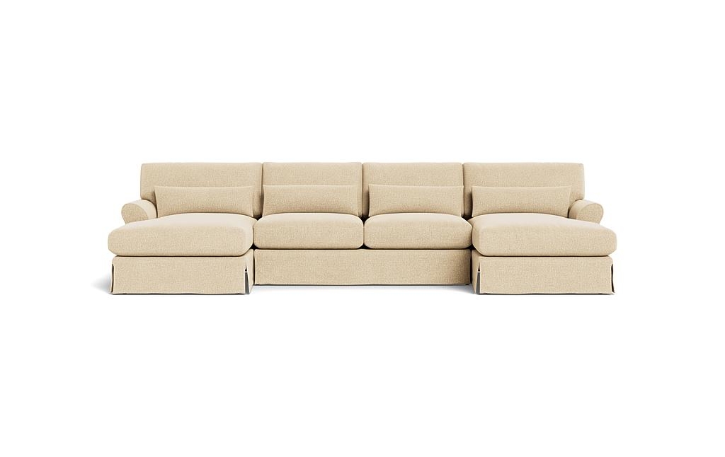 Maxwell Slipcovered U-Sectional Sofa by Apartment Therapy - Image 0