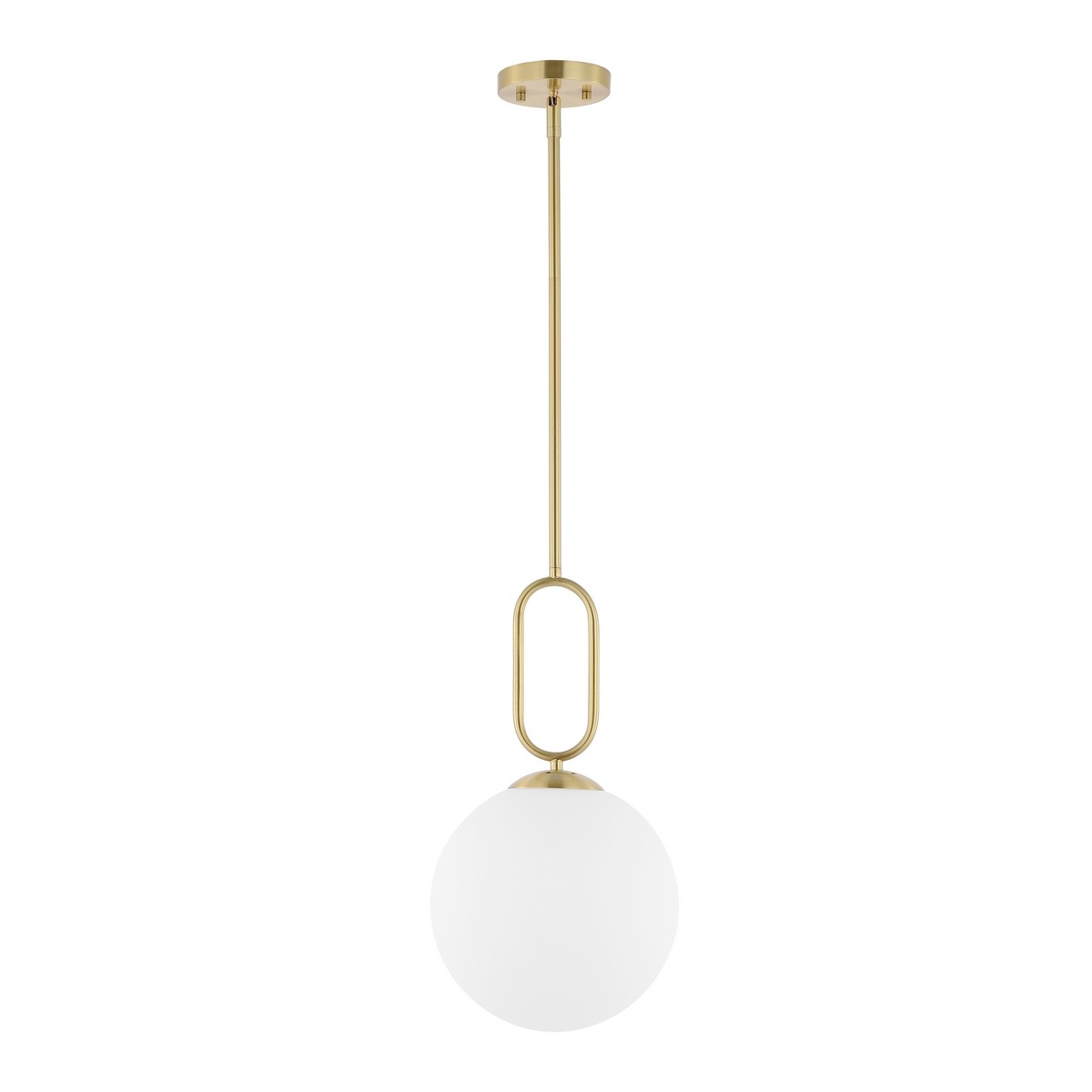Danva 10" Pendant - Brass - Image 0