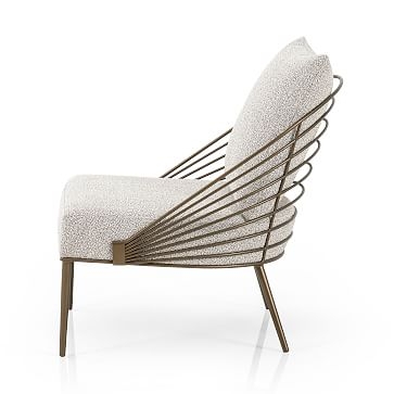 Deco Iron Back Chair - Image 3